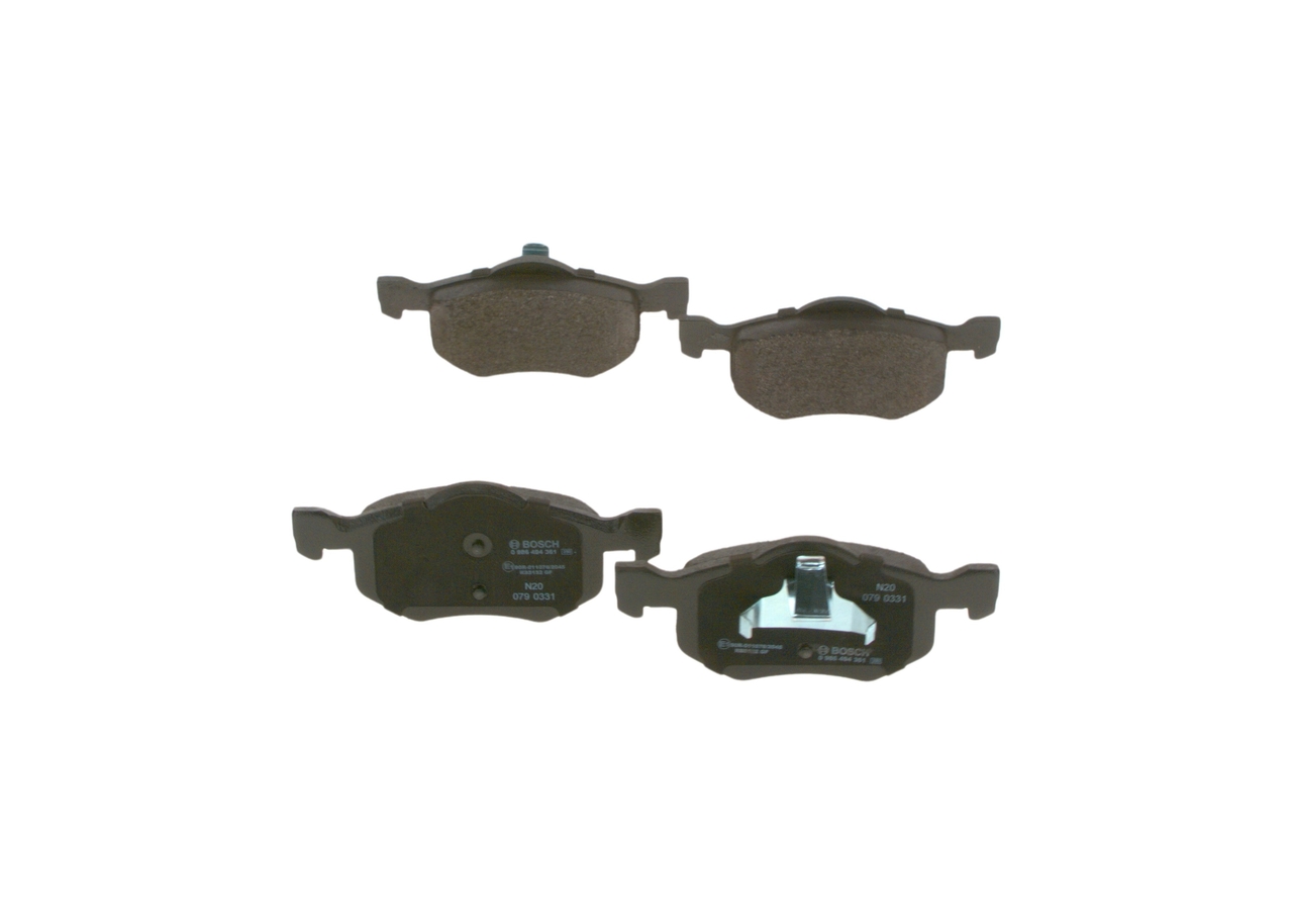 BOSCH 0 986 494 361 Bremsbelagsatz, Scheibenbremse