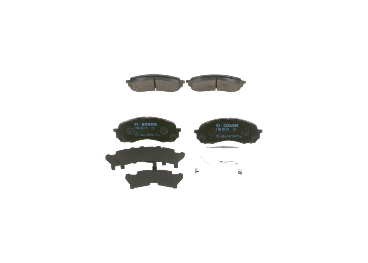 BOSCH 0 986 494 373 Bremsbelagsatz, Scheibenbremse