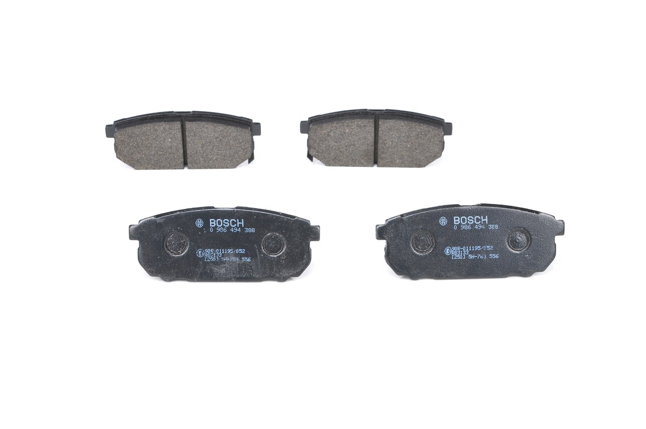 BOSCH 0 986 494 388 Bremsbelagsatz, Scheibenbremse