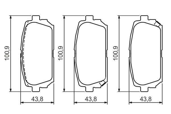 BOSCH 0 986 494 400 Sada...