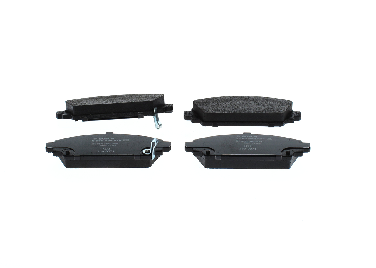 BOSCH 0 986 494 414 Bremsbelagsatz, Scheibenbremse