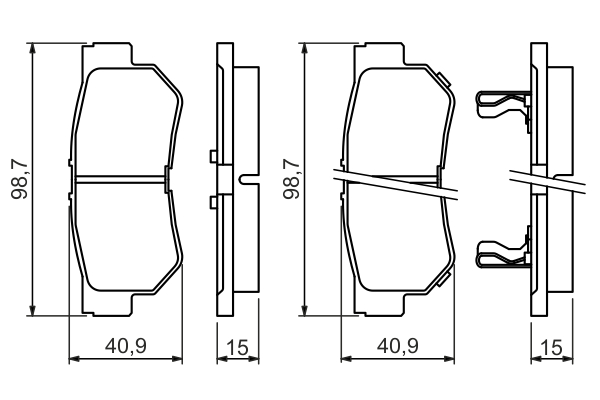 BOSCH 0 986 494 417 Kit...