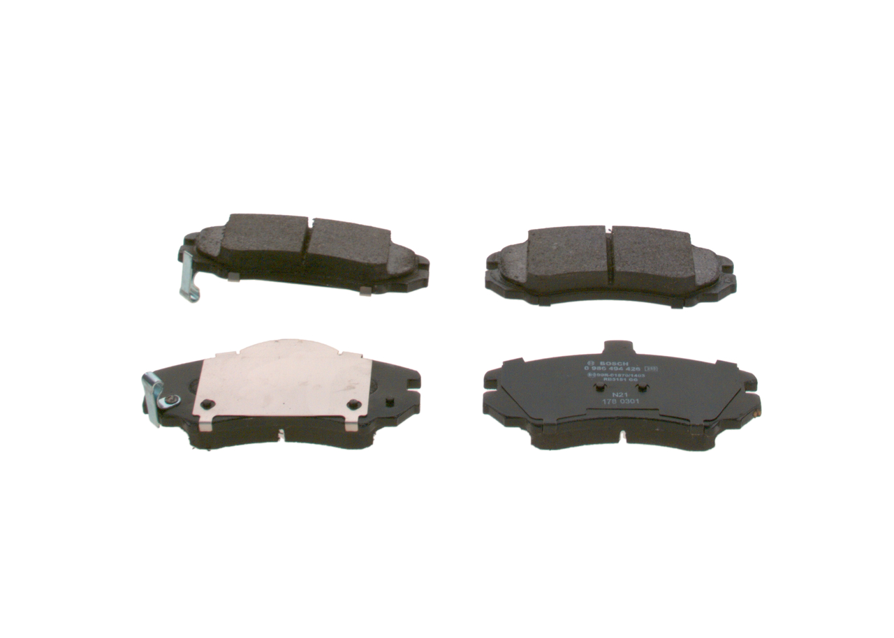 BOSCH 0 986 494 426 Bremsbelagsatz, Scheibenbremse