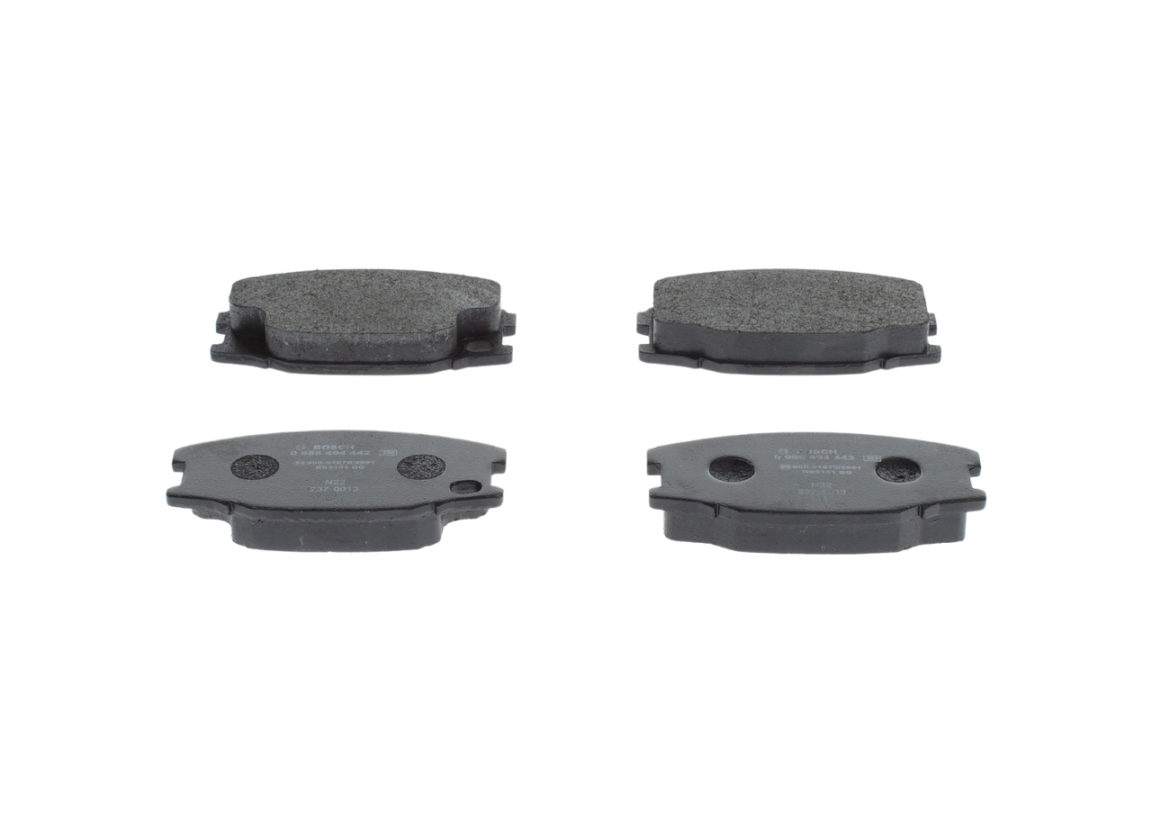 BOSCH 0 986 494 442 Bremsbelagsatz, Scheibenbremse
