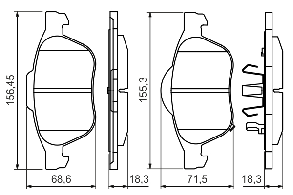 BOSCH 0 986 494 485 Kit...