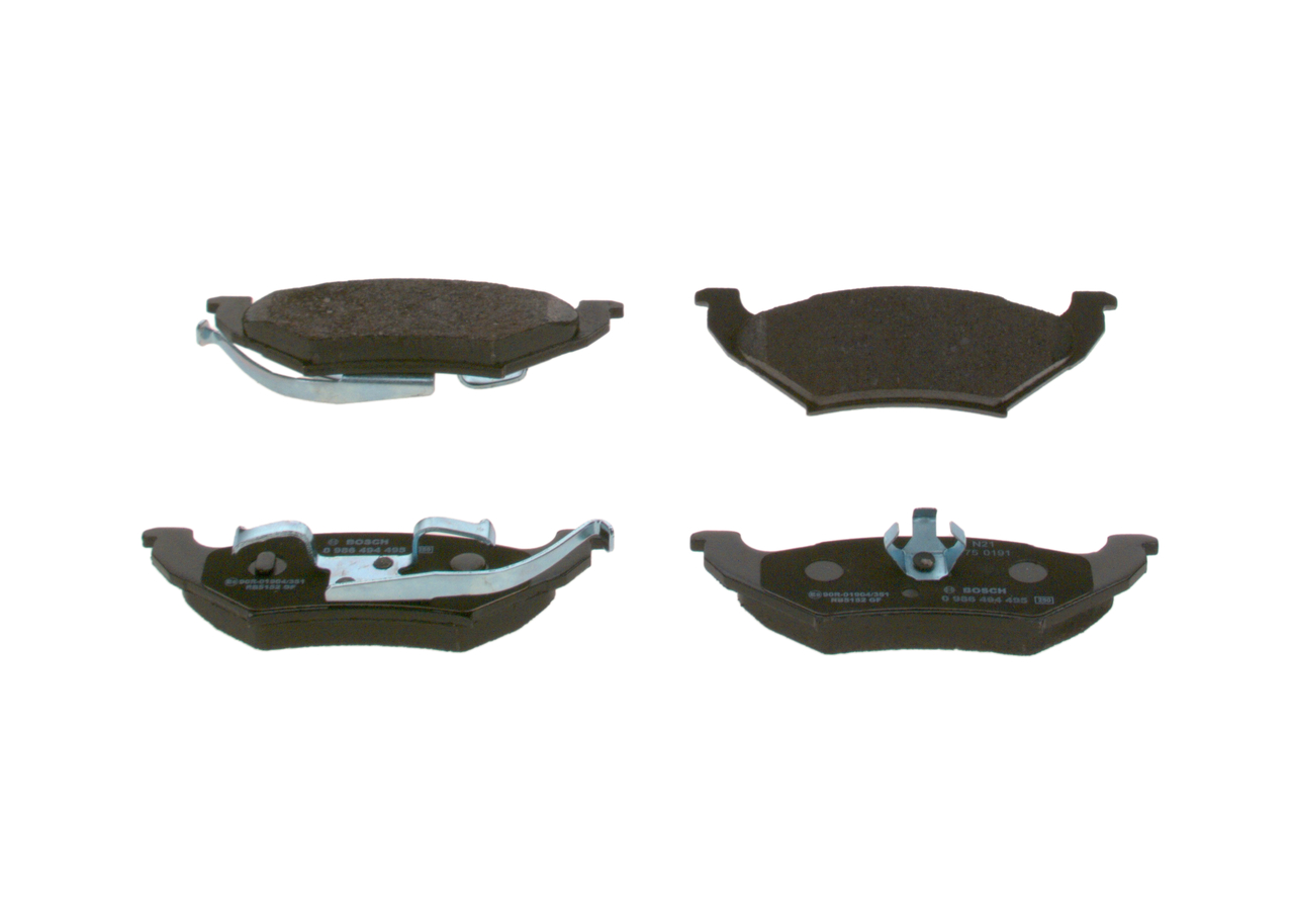 BOSCH 0 986 494 495 Bremsbelagsatz, Scheibenbremse