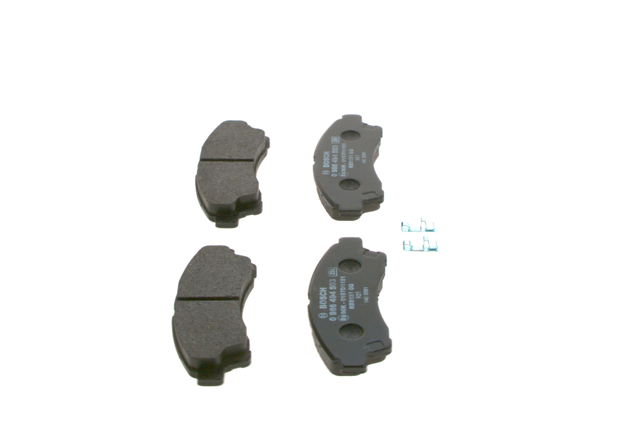 BOSCH 0 986 494 503 Bremsbelagsatz, Scheibenbremse
