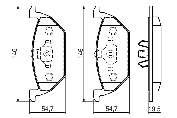 BOSCH 0 986 494 505 Brake...