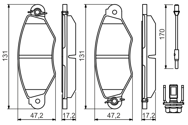 BOSCH 0 986 494 507 Brake...