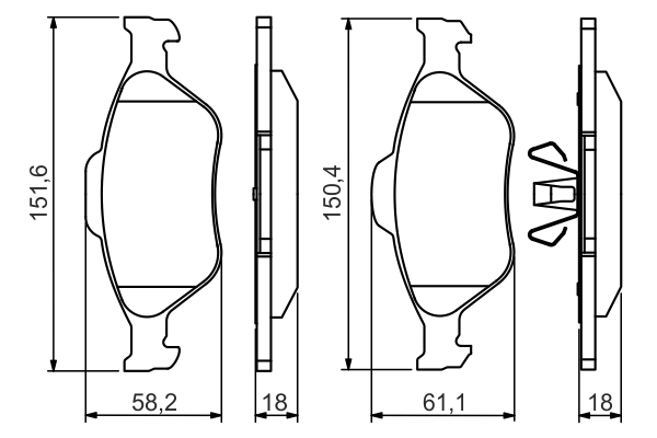 BOSCH 0 986 494 512 Kit...