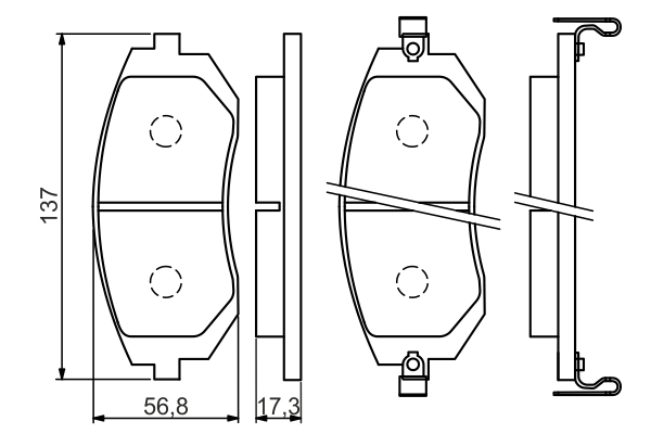 BOSCH 0 986 494 558 Kit...