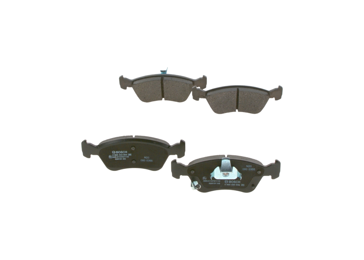 BOSCH 0 986 494 560 Bremsbelagsatz, Scheibenbremse