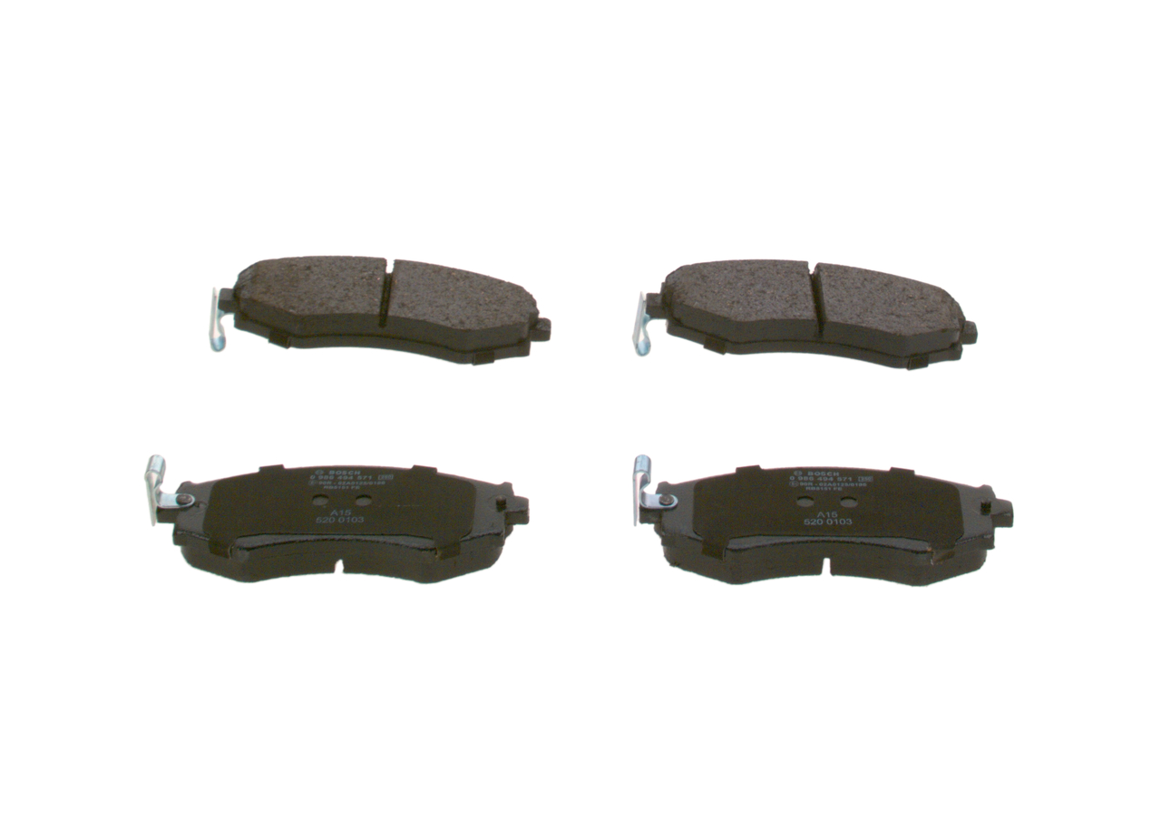 BOSCH 0 986 494 571 Bremsbelagsatz, Scheibenbremse