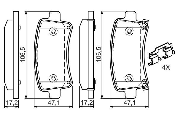 BOSCH 0 986 494 668 Kit...