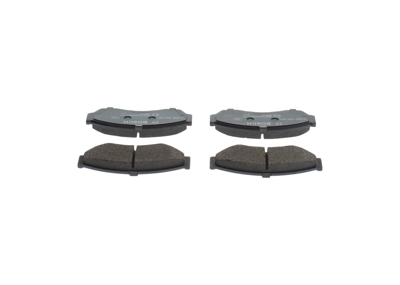 BOSCH 0 986 494 681 Bremsbelagsatz, Scheibenbremse