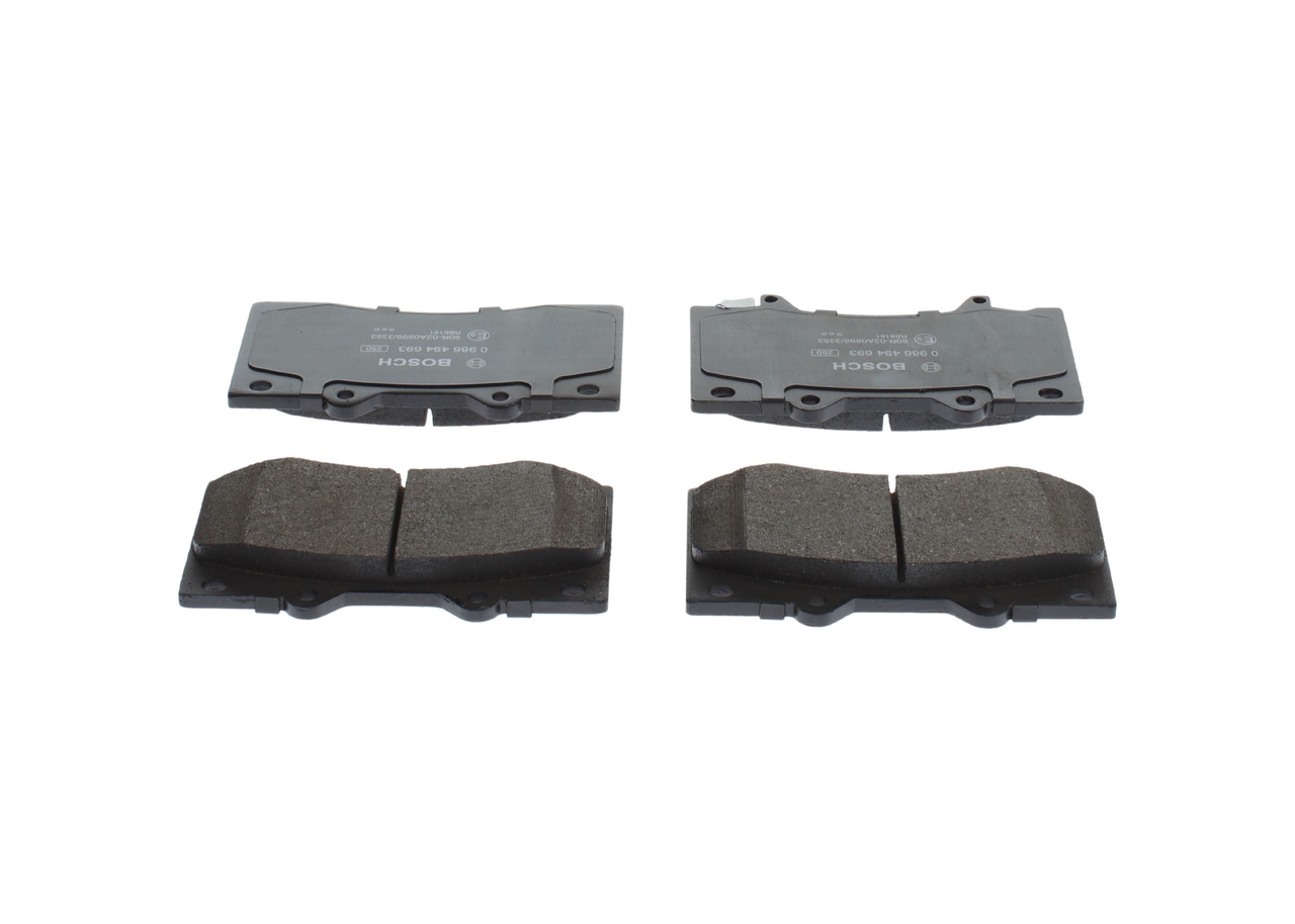 BOSCH 0 986 494 693 Bremsbelagsatz, Scheibenbremse