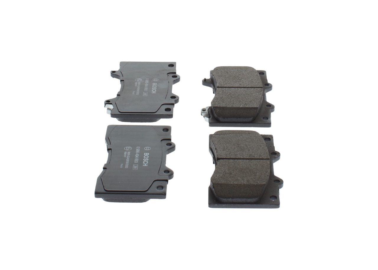 BOSCH 0 986 494 693 Bremsbelagsatz, Scheibenbremse