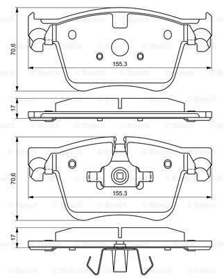 BOSCH 0 986 494 696 Kit...