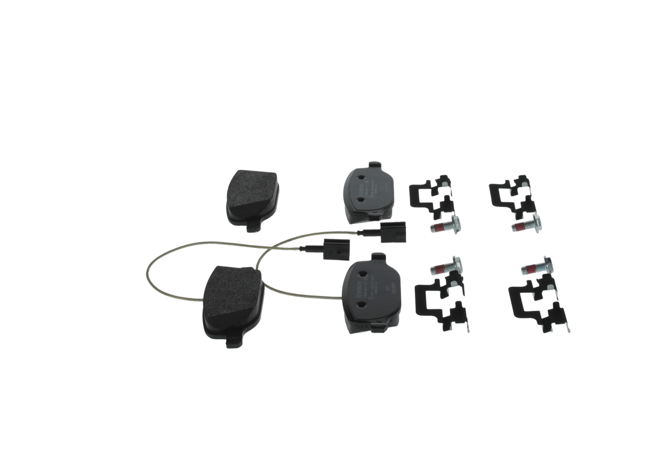 BOSCH 0 986 494 717 Bremsbelagsatz, Scheibenbremse
