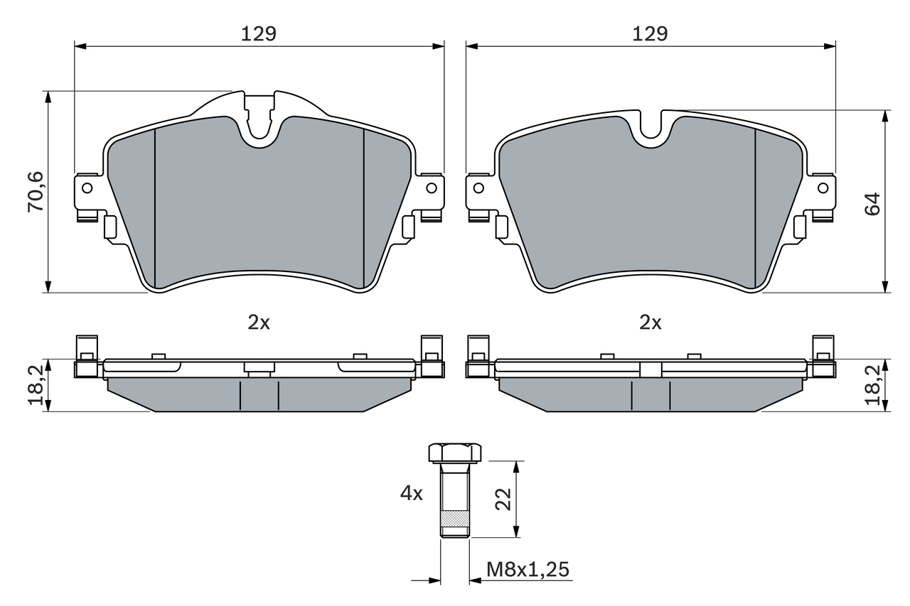 BOSCH 0 986 494 736 Kit...