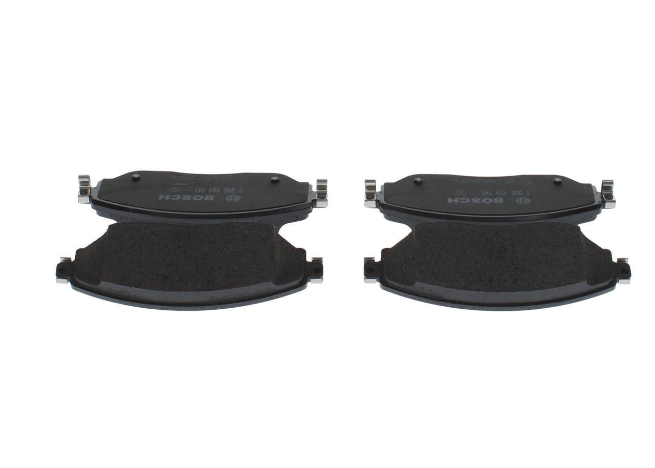 BOSCH 0 986 494 741 Bremsbelagsatz, Scheibenbremse