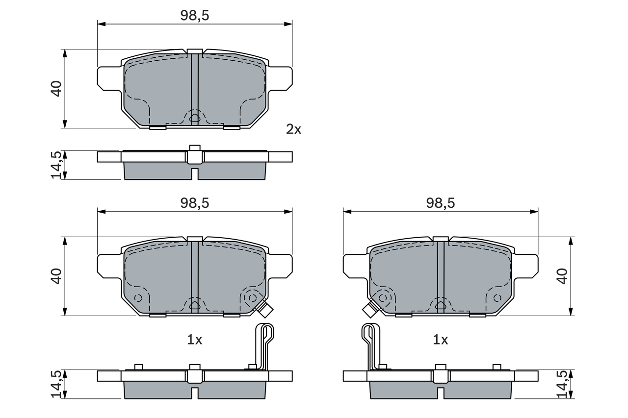 BOSCH 0 986 494 748 Kit...