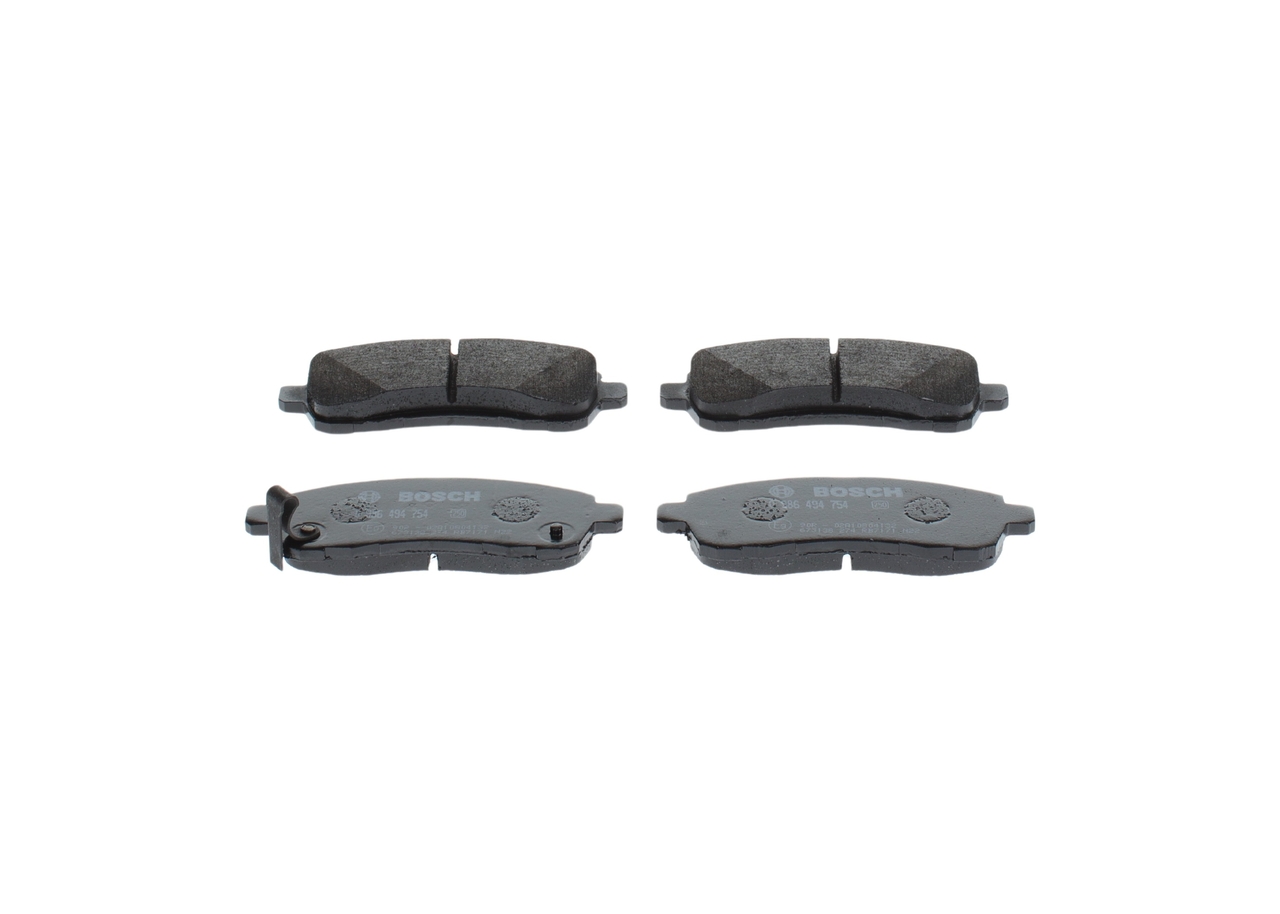 BOSCH 0 986 494 754 Bremsbelagsatz, Scheibenbremse