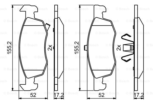 BOSCH 0 986 494 824 Kit...