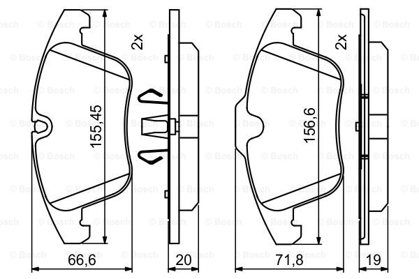 BOSCH 0 986 494 830 Kit...