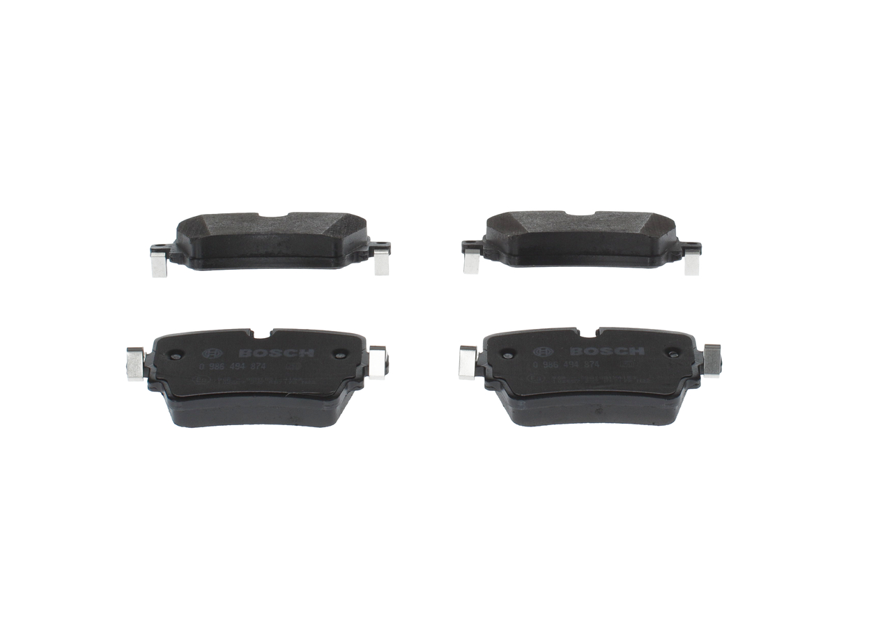 BOSCH 0 986 494 874 Bremsbelagsatz, Scheibenbremse