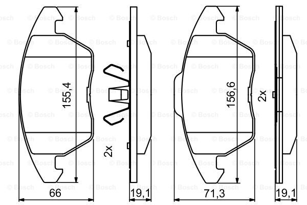 BOSCH 0 986 494 877 Kit...