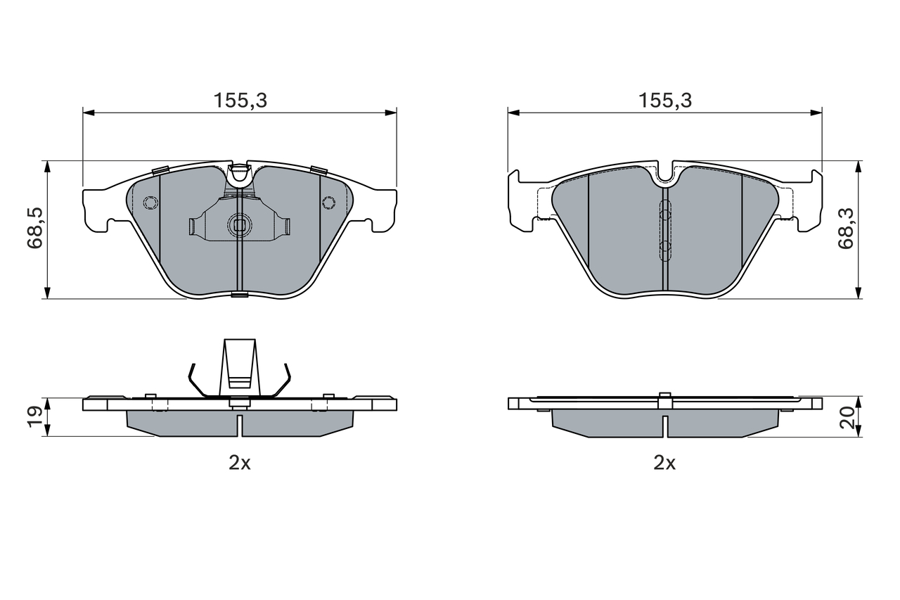 BOSCH 0 986 494 898 Kit...