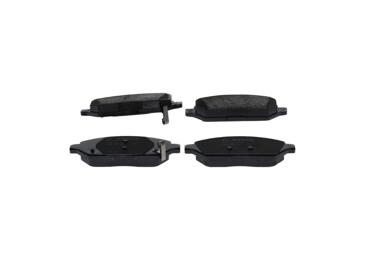 BOSCH 0 986 494 906 Bremsbelagsatz, Scheibenbremse