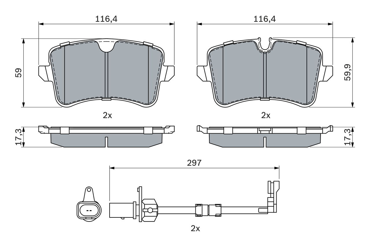 BOSCH 0 986 494 915 Kit...