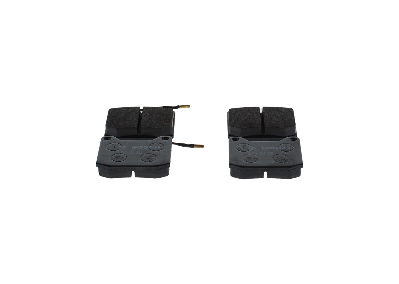 BOSCH 0 986 494 938 Bremsbelagsatz, Scheibenbremse