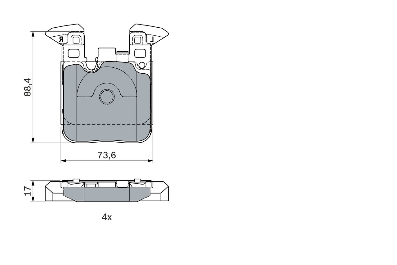 BOSCH 0 986 494 948 Kit...