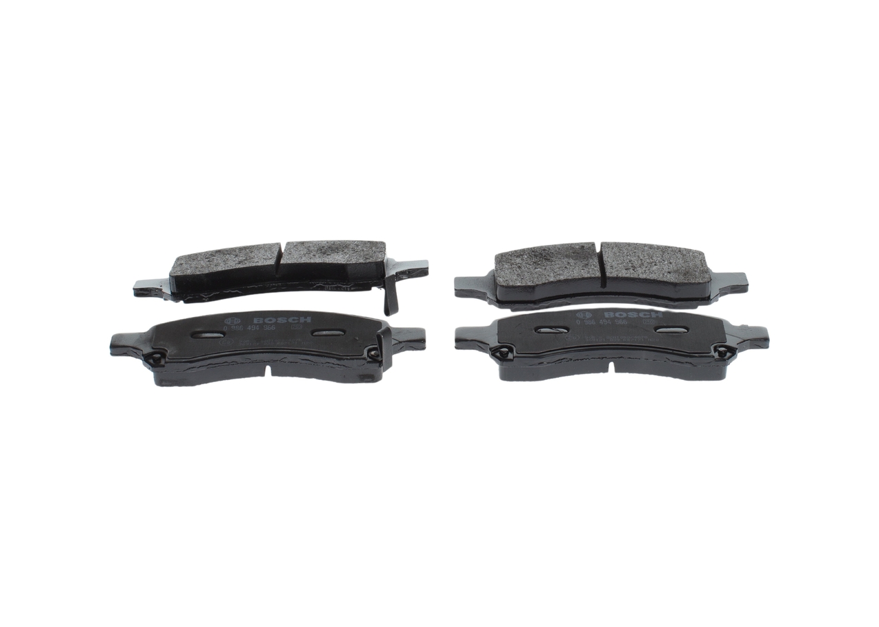 BOSCH 0 986 494 966 Bremsbelagsatz, Scheibenbremse