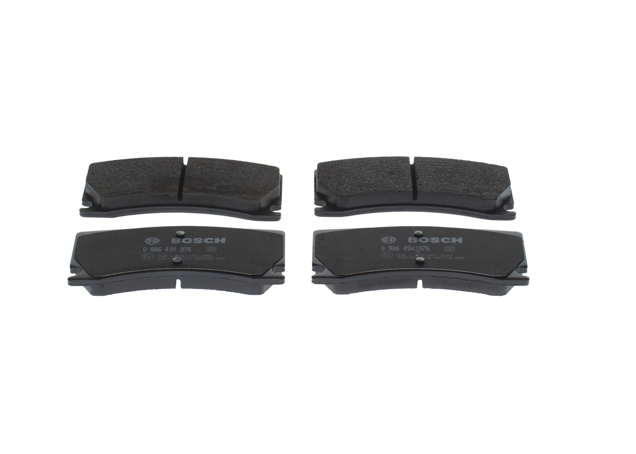 BOSCH 0 986 494 976 Bremsbelagsatz, Scheibenbremse