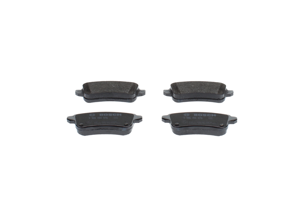 BOSCH 0 986 494 978 Bremsbelagsatz, Scheibenbremse