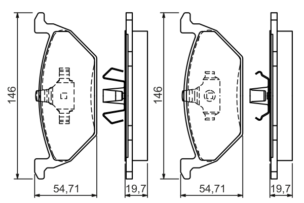 BOSCH 0 986 495 004 Brake...