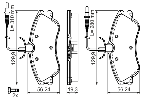 BOSCH 0 986 495 008 Brake...