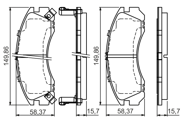 BOSCH 0 986 495 013 Brake...