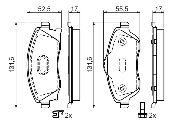 BOSCH 0 986 495 014 Brake...