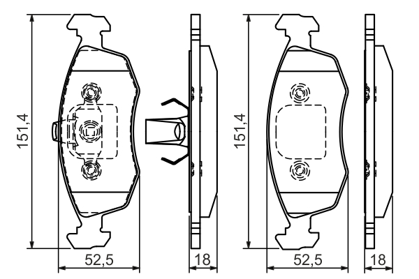 BOSCH 0 986 495 016 Brake...