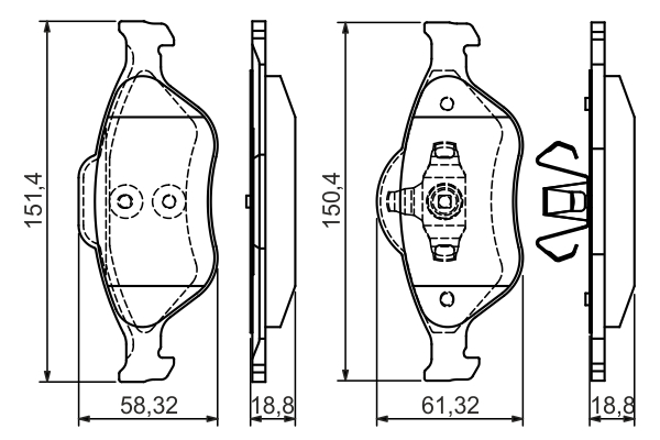 BOSCH 0 986 495 017 Brake...