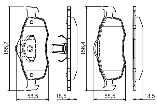 BOSCH 0 986 495 026 Brake...