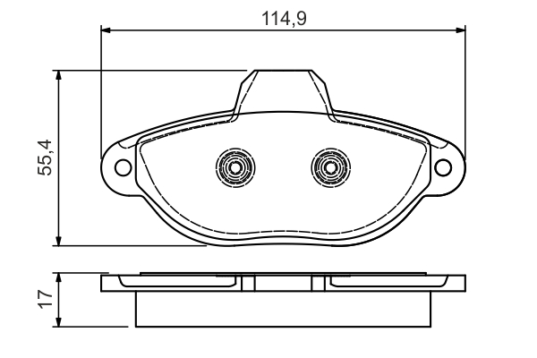 BOSCH 0 986 495 033 Brake...