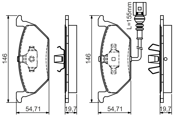 BOSCH 0 986 495 048 Brake...