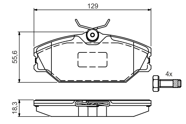 BOSCH 0 986 495 049 Brake...