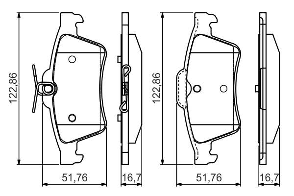 BOSCH 0 986 495 055 Brake...